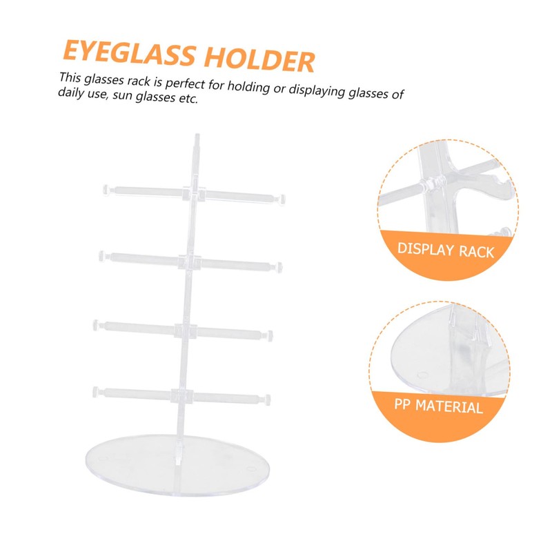 CHILDWEET Multi-tier Glasses Display Stand Sunglasses Rack Holder for Multiple