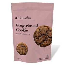Stellar Eats Gingerbread Cookie Mix, 8.5 oz, 1 Pack - Grain Free, Gluten Free, Dairy Free, Plant Based, Paleo Friendly