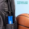 H&S 2 Inflator Ball Pump with Needle Pins Valve Adapter