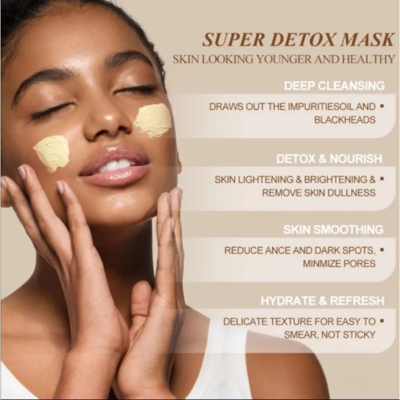 Envisha Mascarilla Blanqueadora Facial De Turmeric, Envisha