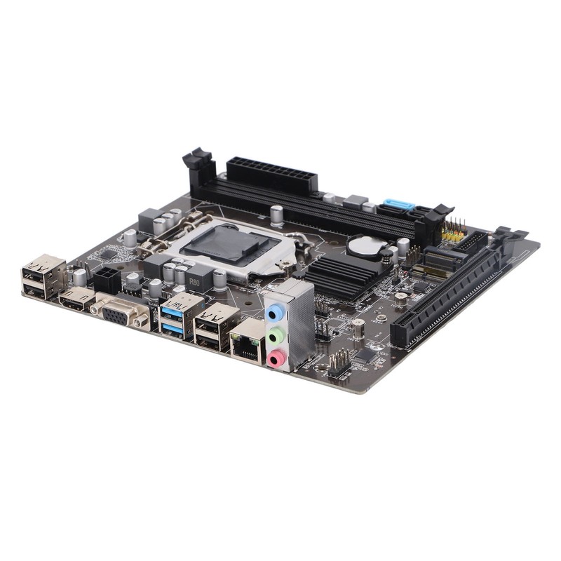 B75 Gaming Motherboard with M.2 Ports Dual Channel DDR3 for