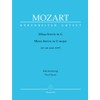 BARENREITER MOZART W.A. - MISSA BREVIS IN G MAJOR KV