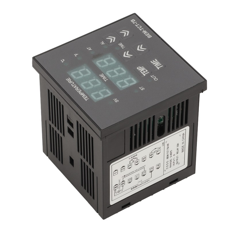Thermostat Time Digital Display K Type Input Temperature Controller for