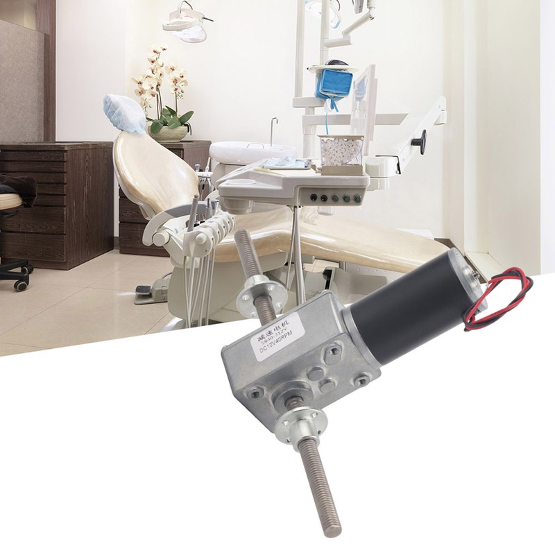 Worm Gear Motor Right and Left Hand Shaft Coaxial M8