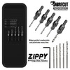 11 x SabreCut Zippy SCRKZ1 Countersink Set with Adjustable Pilot