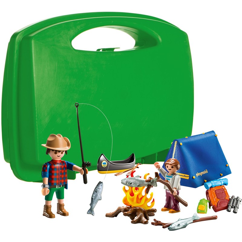 Playmobil Camping Adventure Carry Case Building Set