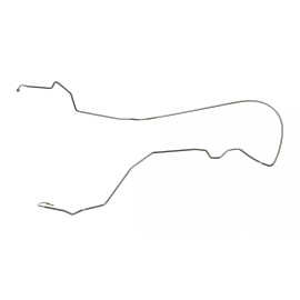 The Stop Shop Prebent Galfan Coated Steel Brake Line. Runs From Prop Valve to Rear Axle Hose