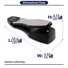 Leconova Electronic Hi-Hat Controller - Silent Linkage Hi-Hat Stand, Plug & Play, Compatible with Roland/Yamaha/Alesis E-Drums