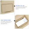 Mobestech Beige Driver Side Sun Visor with Mirror Replacement Car