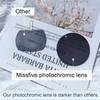 Missfive Photochromic Bifocal Reading Glasses Men Blue Light Protection, Designer