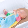 Hahafelt 3 Pcs Changing Pad Liners Fits in Peanut Shape