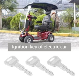 eMagTech 5PCS Scooter Ignition Starter Keys Compatible with Shoprider CAMEO STERLING 1 2 4 Replacement Ignition Keys Scooter Parts