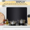 Yaocom Stainless Steel Backsplash Range Hood Stove Backsplash Back Stainless