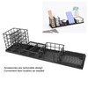 7pcs Mesh Desk Organizer Multi Functional Phone Holder Paperclip Storage