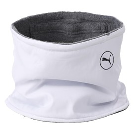PUMA Men's Hot Bag Performance Neck Warmer, white glow