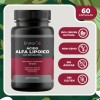 Ácido Alfa Lipoico 60 Cápsulas + Resveratrol Calidad Premium