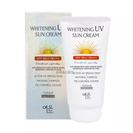 EZYHOUSE 이지하우스 여은 화이트닝 유브이 선크림 70ml SPF50+ PA+++ 1개 849022 Easy House Yeh Eun Whitening UV Sun Cream 70ml SPF50+ PA+++