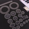 Universo en Linea Set 22 Engranajes Juego Espirógrafo Dibujo Espiral