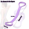 WEZCHUGHAOL Fitness Resistance Band, Arm|Back Training Elastic Ropes - Pure