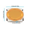 Create idea 8Pcs Surface Mount Tact Switch for Brightness and