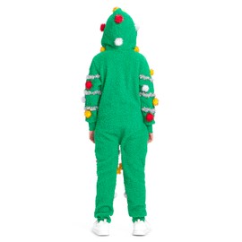 Tipsy Elves Christmas Kids Oh Christmas Tree Jumpsuit Size Large