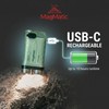 Diamond Ore Keychain Flashlight 900 Lumens Rechargeable Mini LED Flashlight