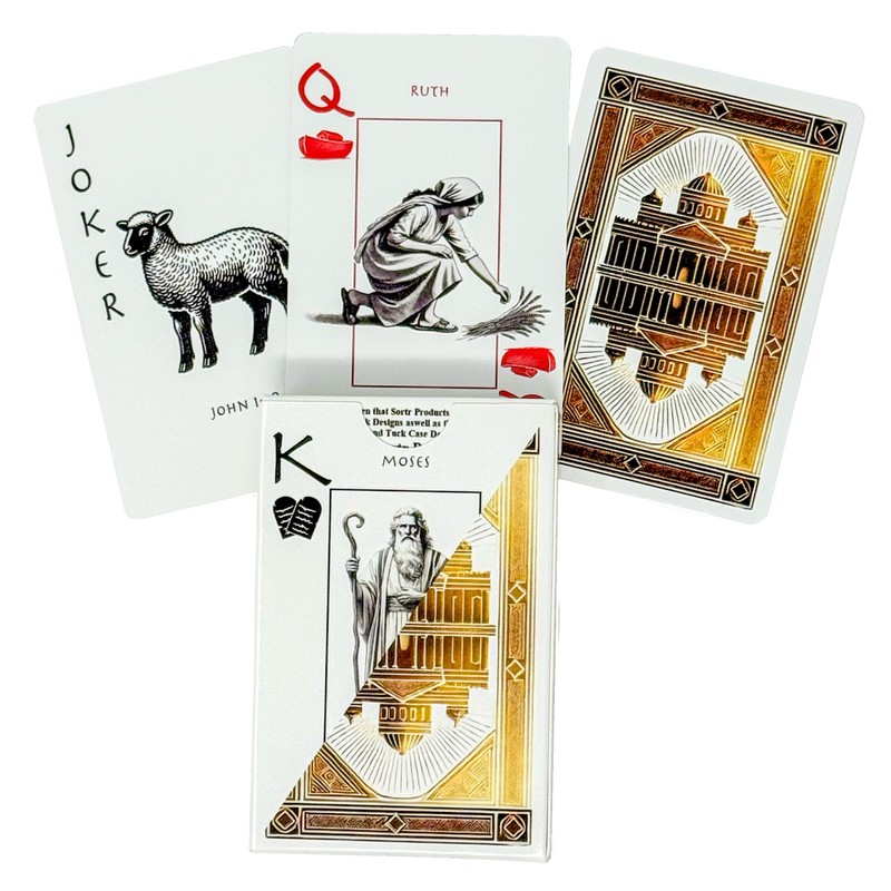bomgames Bible Playing Cards – Christian Gifts for Adults &