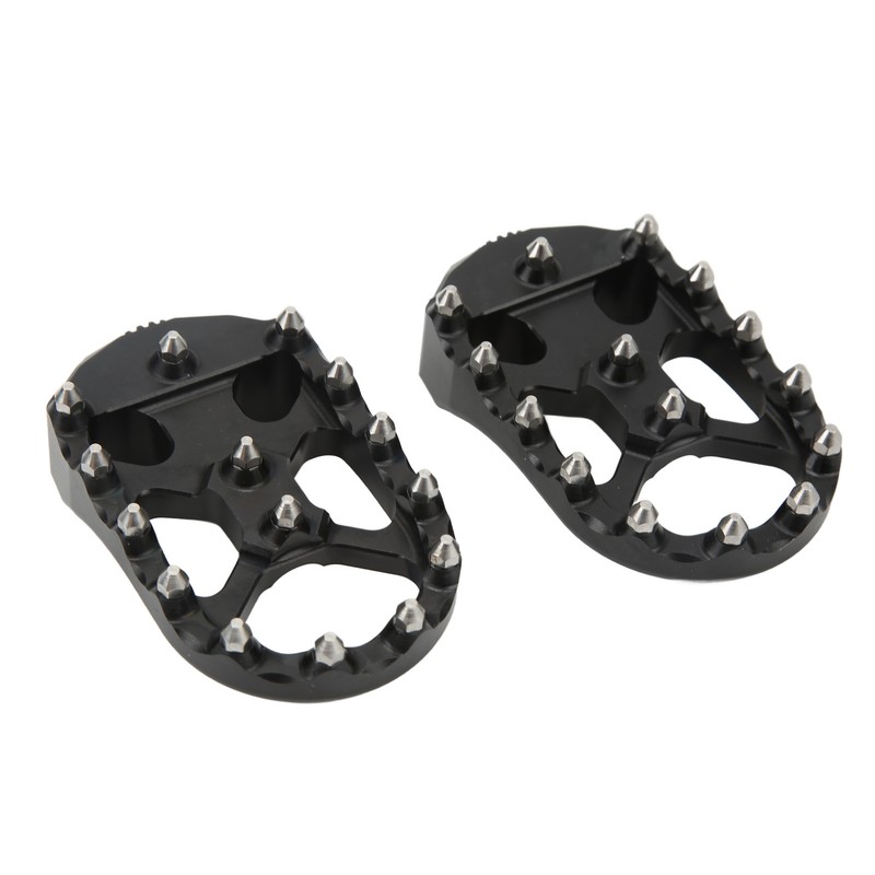 2pcs Front Foot Pegs CNC Aluminum Anodized Anti Slip Replacement