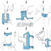 Gavit Security Camera Mounting Bracket, Pole Housing Stand, Surveillance Camera,