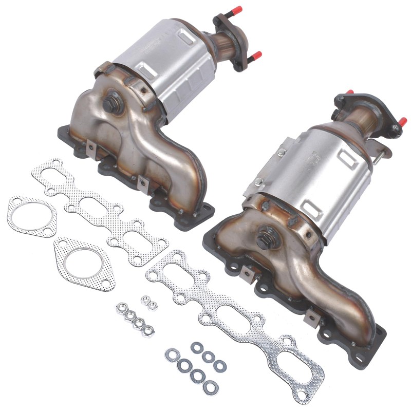 Front Left & Right Catalytic Converter 674255 674256 Replacement for