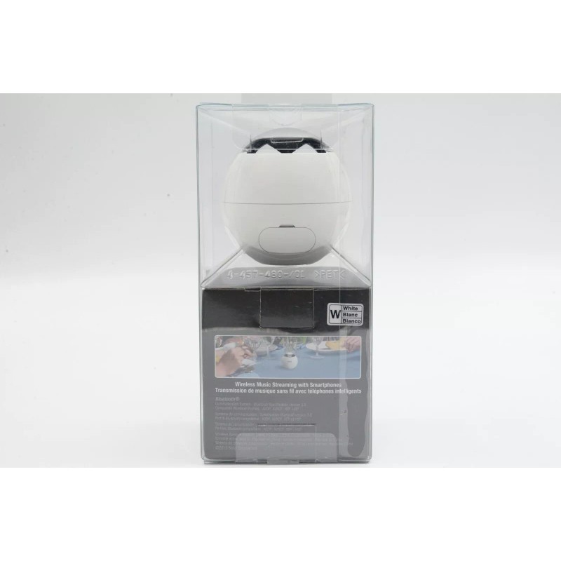 Sony Portable NFC Bluetooth Wireless Speaker System (White) - NEW