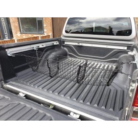 Unbranded for CHEVY SILVERADO 1500 2500 New 4 Pocket Rear Trunk Envelope Style Cargo Net