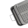 GoodCook Everyday Nonstick Steel Broiler Pan, 11.5" x 14.25", Gray