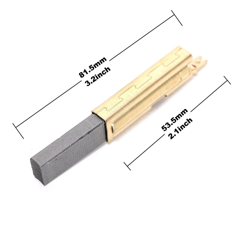 Ruimou 2Pcs Power Tool Carbon Brushes 3090210 (11x6.3x28mm) Compatible with