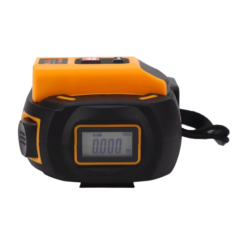 Laser Tape Measure High Accuracy ABS Housing Manganese Steel Digital