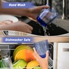 Ulable Plastic Glassware Tumbler Dishwasher Safe, Set of 4 Unbreakable