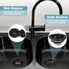 Zonon 5 Pcs 3-1/2 Inch Kitchen Sink Drain Strainer Assembly