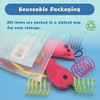 BaiKevin 6 Pcs Fish and Mice Catnip Toys Plush Filled,