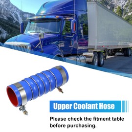 uxcell Upper Coolant Hose for Peterbilt 320 335 337 340 348 365 367 384 386 387 388 389 567 579 587 2008-2022 Upper Radiator Hose