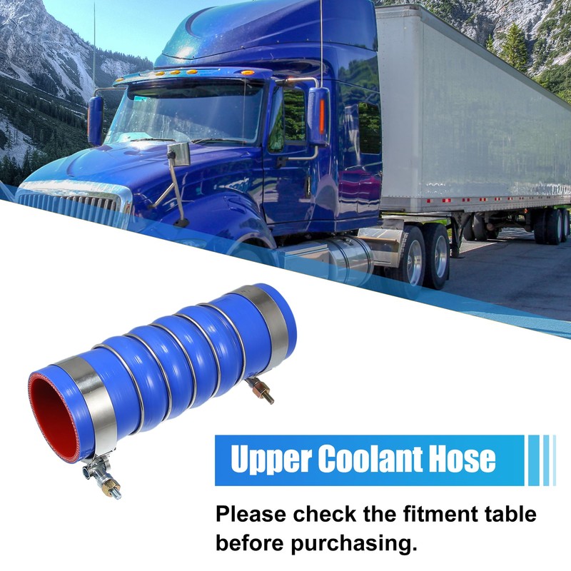 uxcell Upper Coolant Hose for Peterbilt 320 335 337 340