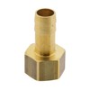 Screw-on hose nozzle M 14 x 1.5-9 mm, material: brass.