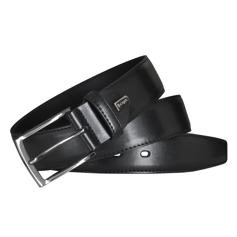 LLOYD Men's Belt Leather Lined Adjustable 35 mm Leather Belt