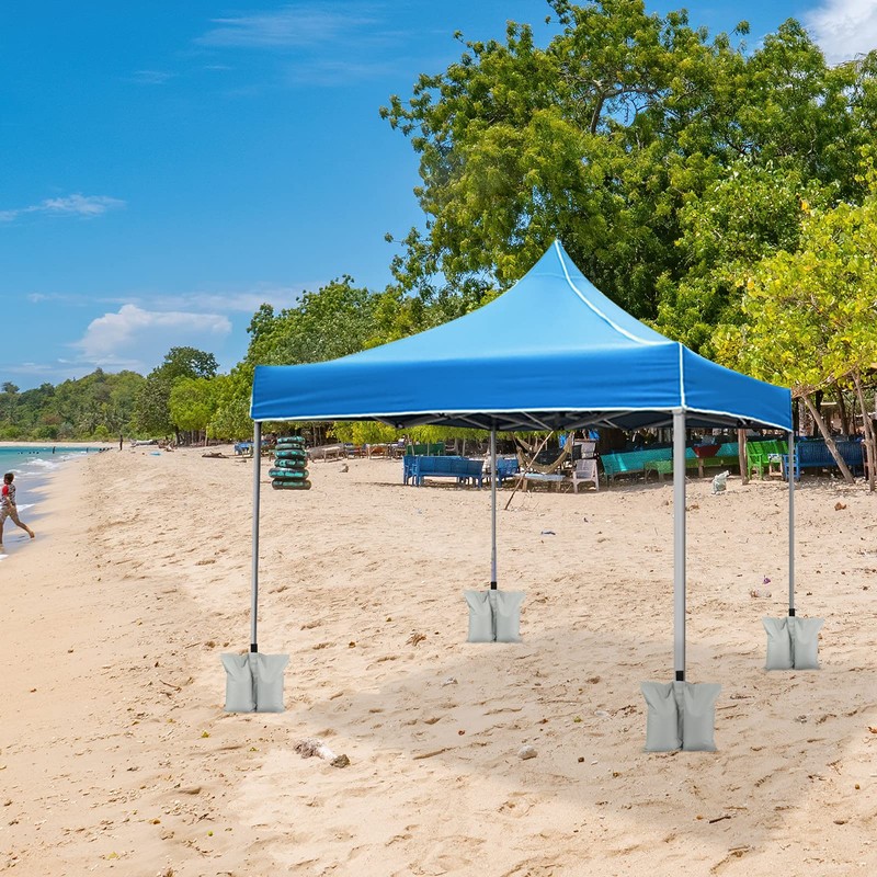 RIOGOO Pack of 4 Gazebo Sandbags Industrial Quality High Performance