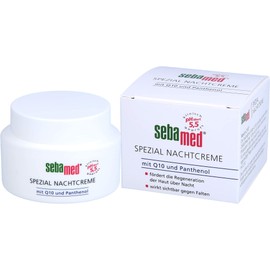 Sebamed Special Night Cream Night Cream with Q10 and Panthenol Promotes Skin Regeneration Visibly Against Wrinkles Moisture The Skin Protects Against Drying