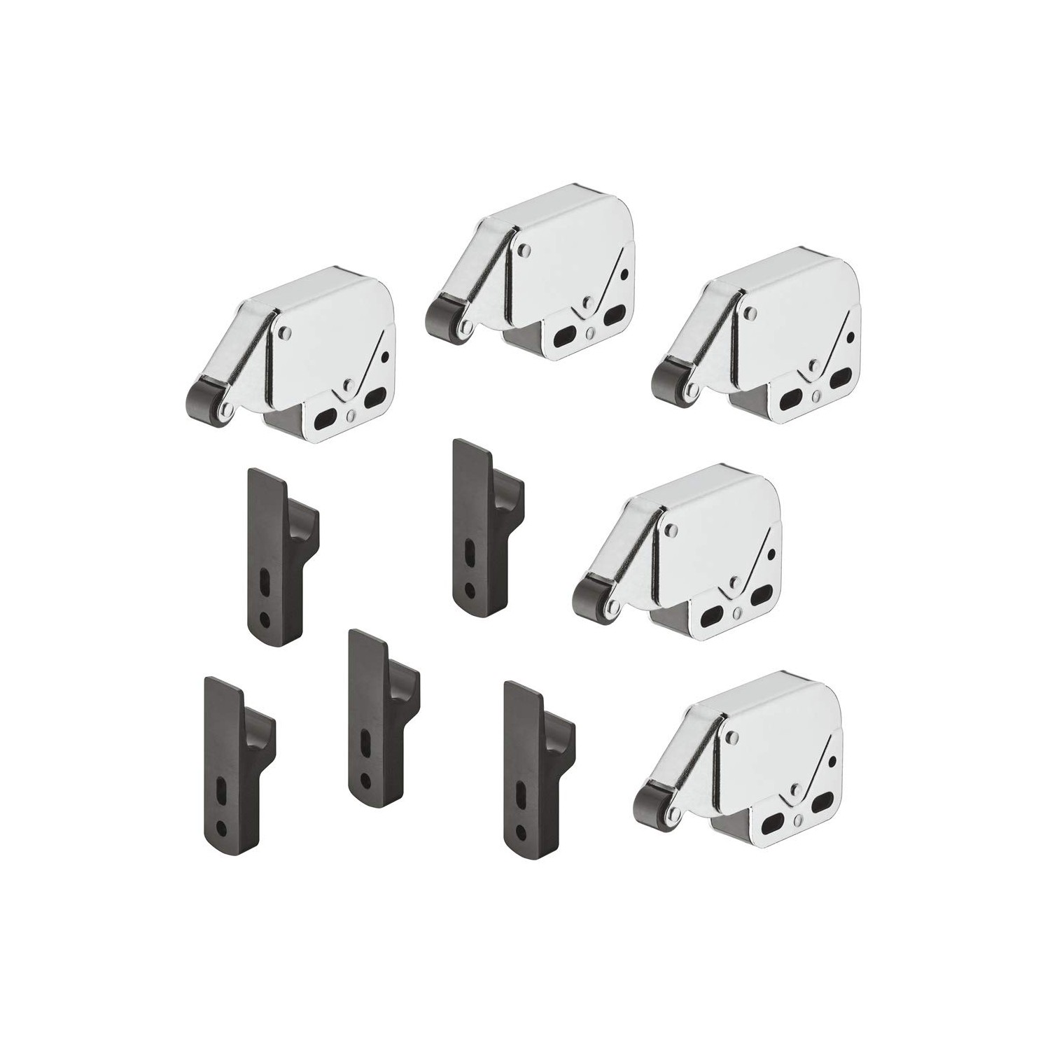 Gedotec Furniture Catch Cabinet Spring Catch Drawers Push Lock Mini ...