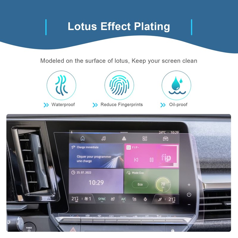 GAFAT [Pack of 2] Compatible with Renault Austral E-Tech Hybrid/Espace