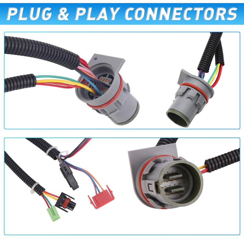 4L80E Transmission Internal Wire Harness with Temp Sensor Fits for