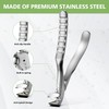 BALUCA Ergonomic Nail Clipper for Seniors - Toenail Clipper for