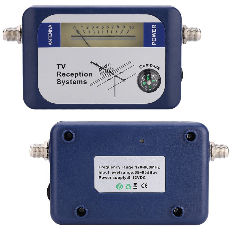 Mini Finder Digital Aerial Terrestrial TV Antenna Signal Strength Meter