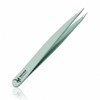 Pointed Tweezers for Eyebrow, Ingrown Hair, Splinter, Blackhead & Tick
